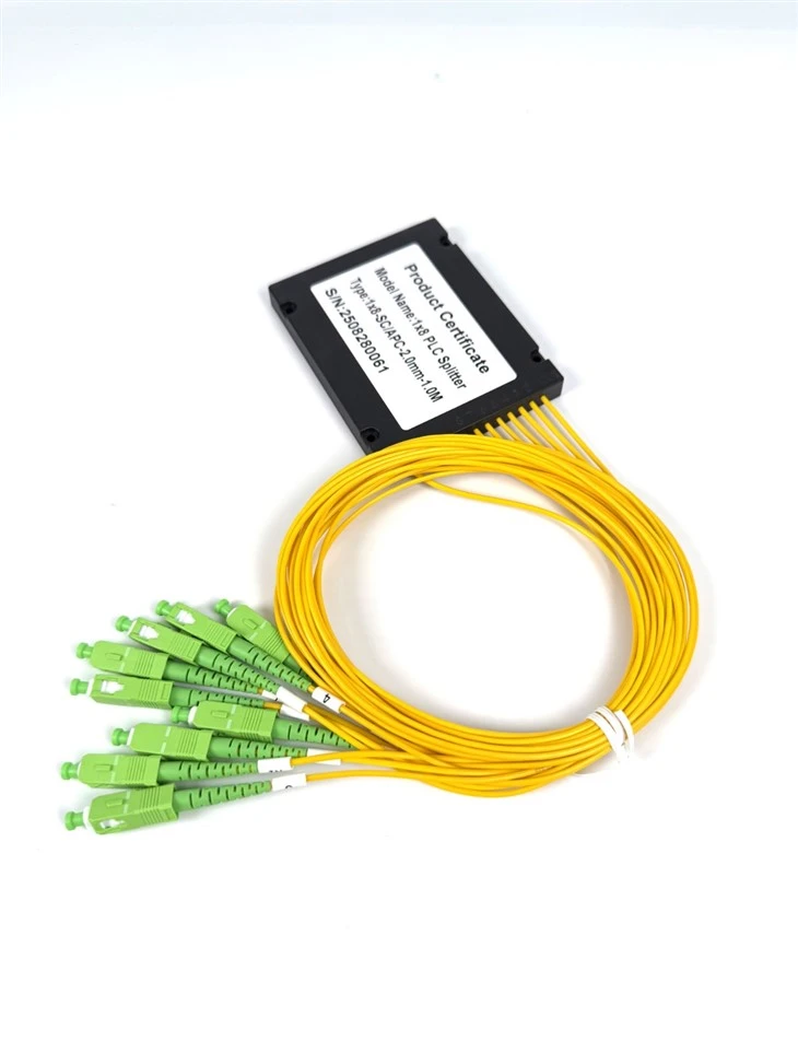 Divisor de fibra òptica 1x8 SC APC