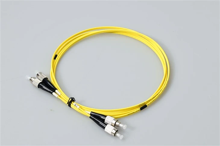 FC UPC Single Mode 9/125 Simplex Patch Cable 2,0 mm Yellow PVC Jacket
