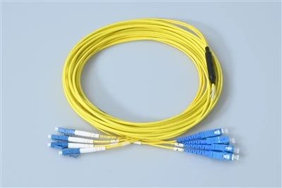Cordó de connexió de 12 nuclis SC UPC A LC UPC