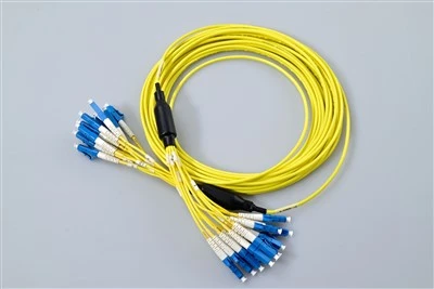 Cable de connexió de fibra òptica Lc 12 CORE Bundle Cable òptic