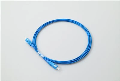 Cordó de connexió de fibra òptica SC A SC SIMPLEX BLUE