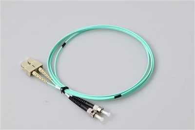 Cordó de connexió de fibra òptica SC TO ST Dúplex OM3